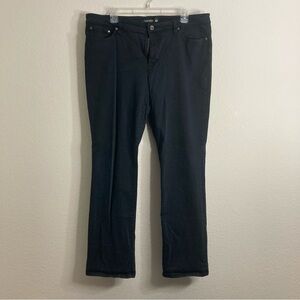 Lauren Ralph Lauren Straight Pants - Black - Size 16